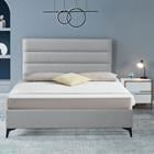 FULL SIZE BED / LIGHT GREY COLOR P2073-0141