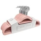 VELVET SUIT HANGER 25 PCS/SET 37177-BLUSH