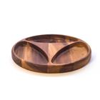 ACACIA ROUND CHEESE PLATE K50233