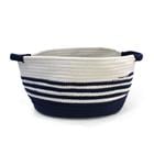COTTON STORAGE BASKET NAVY K300264