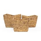 WATER HYACINTH BASKET 3PC K303854