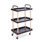 STORAGE CART 3 TIER BLACK K311614