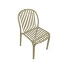 PLASTIC CHAIR BEIGE P2184-0042