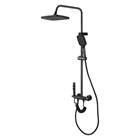 RAIN SHOWER HEAD GREY SQUARE P0356-9240GR