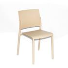 BEIGE PLASTIC CHAIR P2085-0003