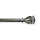 CURTAIN ROD 28-48" GRAY SH-510096