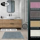 BATH RUGS GREY SPA-50X80GY