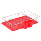 DISH RACK RED 4685-RED