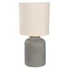 TABLE LAMP ANTIQUE GRAY FINISH 21177-4