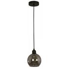 HANGING LAMP MATT BLK E27 40W 1L 21242-2