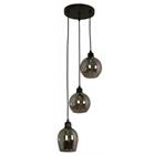 HANGING LAMP MATT BLK E27 40W 3L 21244-2