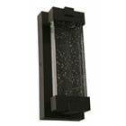 LED OUTDOOR WALL LAMP BLK FINISH 24555-2