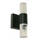 LED OUTDOOR WALL LAMP BLK FINISH 24557-2