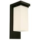 OUTDOOR WALL LAMP M.BLK FIN 1LT 24870-2