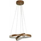 HANGING LAMP WOOD FIN. 24W LED 24106-9