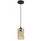 HANGING LAMP MATT BLK FIN. 1LT 24174-4