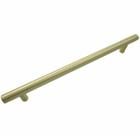 STEEL T-BAR PULL - SATIN BRASS 87404
