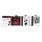 TKO TWS Rubberized Wingtip Earbuds- White TEB6S00-067