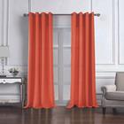 COLE TEXTURED GROMMET 84" ORANGE CURTAIN PNC36767