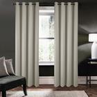 RILEY BLACKOUT GROMMET 95" GREY CURTAIN PNR52234