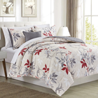 5PC DARCY COMFORTER BURGUNDY QN CMD16313Q