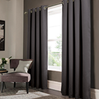 CURTAIN BLACKOUT ANCHOR CHARCOAL PNA22517