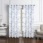 JILLIAN DOILY CURTAIN 95 BLUE PNJ72008