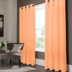LYNX BLACKOUT CURTAIN 95" PEACH PNL40068