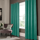 LYNX BLACKOUT CURTAIN 95" TEAL PNL40091