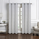 CURTAIN LIVELY PANEL 90 CHARCOAL PNL60117
