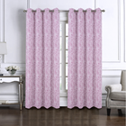 LIANA JACQ CURTAIN 84" LILAC PNL72346