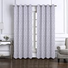 LIANA JACQ CURTAIN 84" CHARCOAL PNL72317