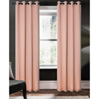 CURTAIN RILEY BLACKOUT 84" PINK PNR52170