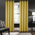 CURTAIN RILEY BLACKOUT YELLOW PNR52199