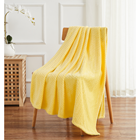THROW HERRINGBONE 50X70 YELLOW THJCH12499