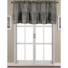 CURTAIN NANCY VALANCE CHARCOAL VLN00517