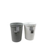 LAUNDRY HAMPER 40L GRAY & WHITE LH71659