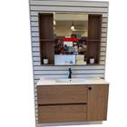 BATHROOM VANITY WOOD W/MIRROR SVEM8267-1000