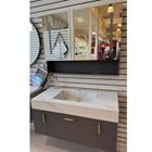 BATHROOM VANITY GRAY W/MIRROR SVEM8393-1200G