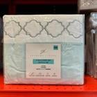KING 4PC SHEET SET W/EMBROIDERY ASSTORTED KG41070