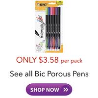 Porous Point Pens