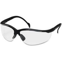 ProGuard 830 Series Style Line Safety Eyewear - Ultraviolet Protection - Polycarbonate - Clear, Black - Lightweight, Adjustable Temple, Comfortable - 144 / Carton ProGuard 830 Series Style Line Safety Eyewear - Ultraviolet Protection - Polycarbonate - Clear, Black - Lightweight, Adjustable Temple, Comfortable - 144 / Carton