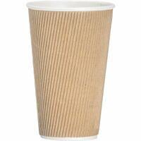 Solo Cup Cozy Touch 12 oz. Insulated Cups 12 fl oz 100 Pack Beige Foam Hot  Drink Cold Drink Beverage - Office Depot