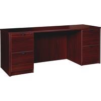 Lorell Prominence 2.0 Double-Pedestal Credenza - 66