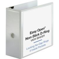 Business Source Locking D-Ring View Binder - 5