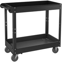 Lorell Utility Cart - 2 Shelf - 400 lb Capacity - Steel - 36 Lorell Utility Cart - 2 Shelf - 400 lb Capacity - Steel - 36
