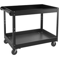 Lorell Utility Cart - 2 Shelf - 400 lb Capacity - Steel - 36 Lorell Utility Cart - 2 Shelf - 400 lb Capacity - Steel - 36