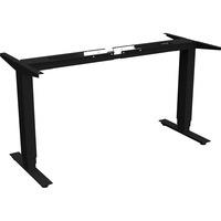 Lorell Quadro Workstation Sit-to-Stand 3-tier Base - Silver Base - 24 Lorell Quadro Workstation Sit-to-Stand 3-tier Base - Silver Base - 24