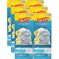 Glad ForceFlex Tall Kitchen Drawstring Trash Bags - 13 CLO78526CT, CLO  78526CT - Office Supply Hut