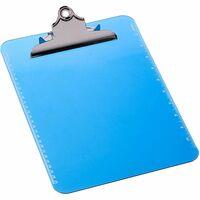 Business Source Spring Clip Plastic Clipboard - 8 1/2 Business Source Spring Clip Plastic Clipboard - 8 1/2
